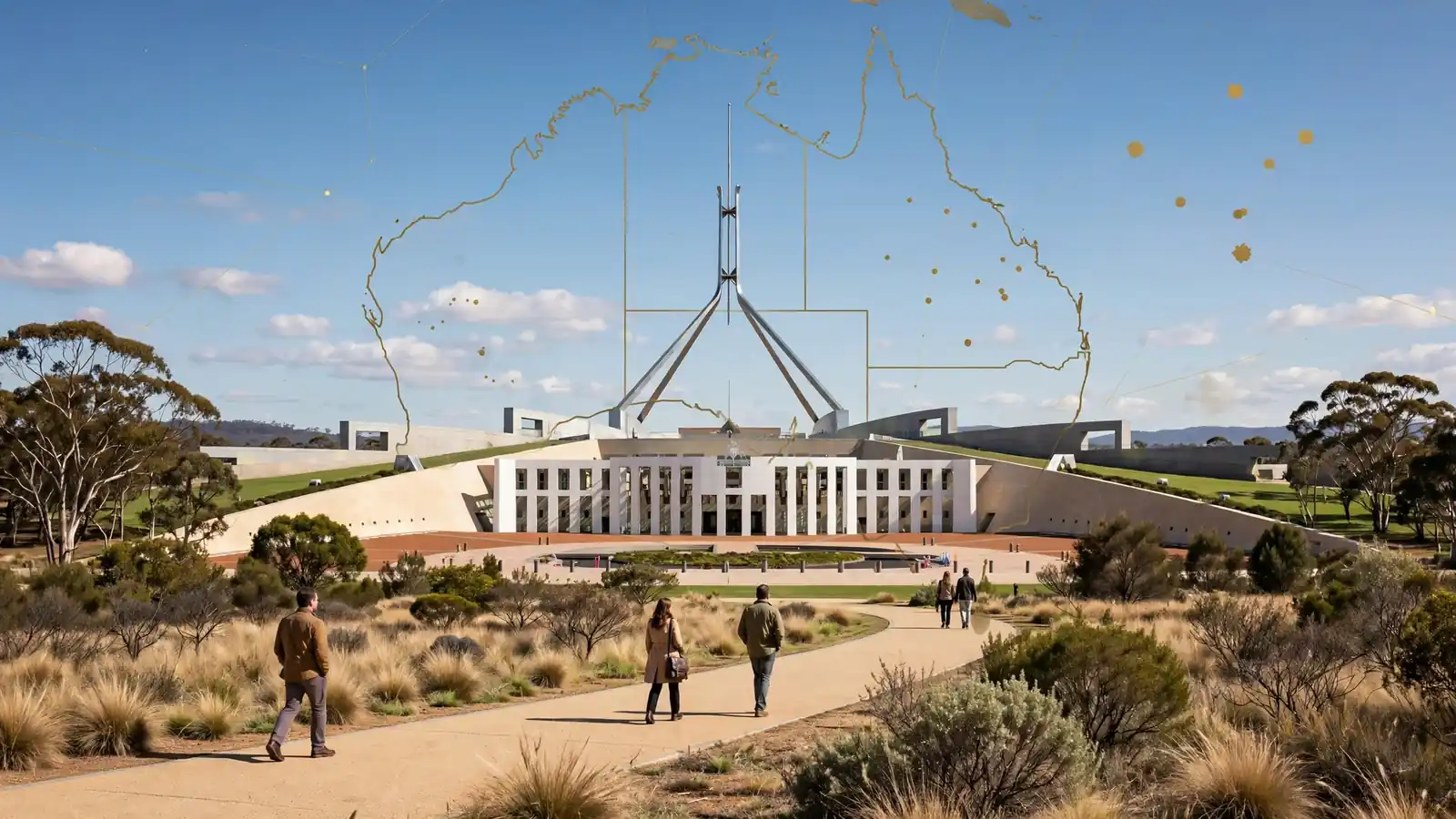 Australian Parliament House representing national gambling regulation oversight